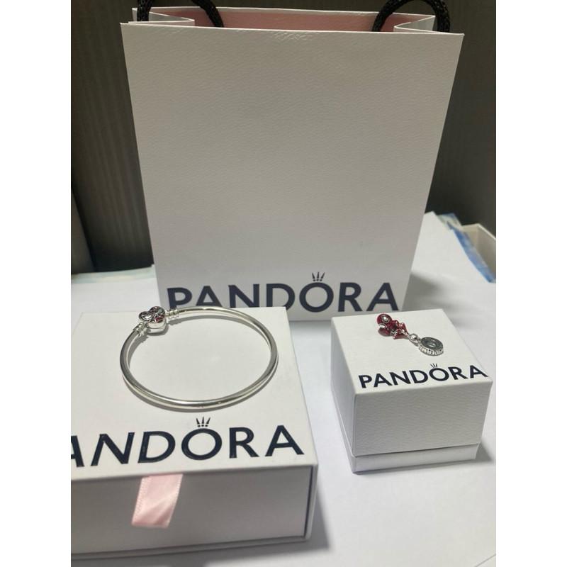 set pandora กำไล และ ติ้ง Spiderman