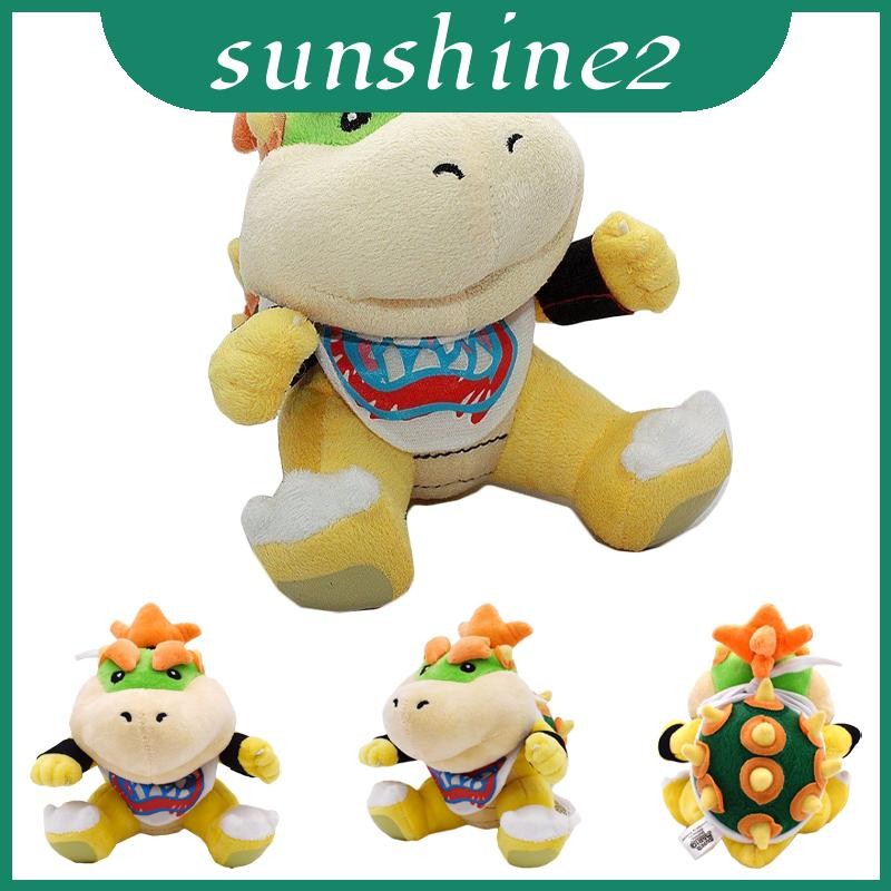 Baby Bowser คุณภาพสูง Jr 7 "ตุ๊กตา Super Mario Bros Little Koopa Buddy ตุ๊กตา