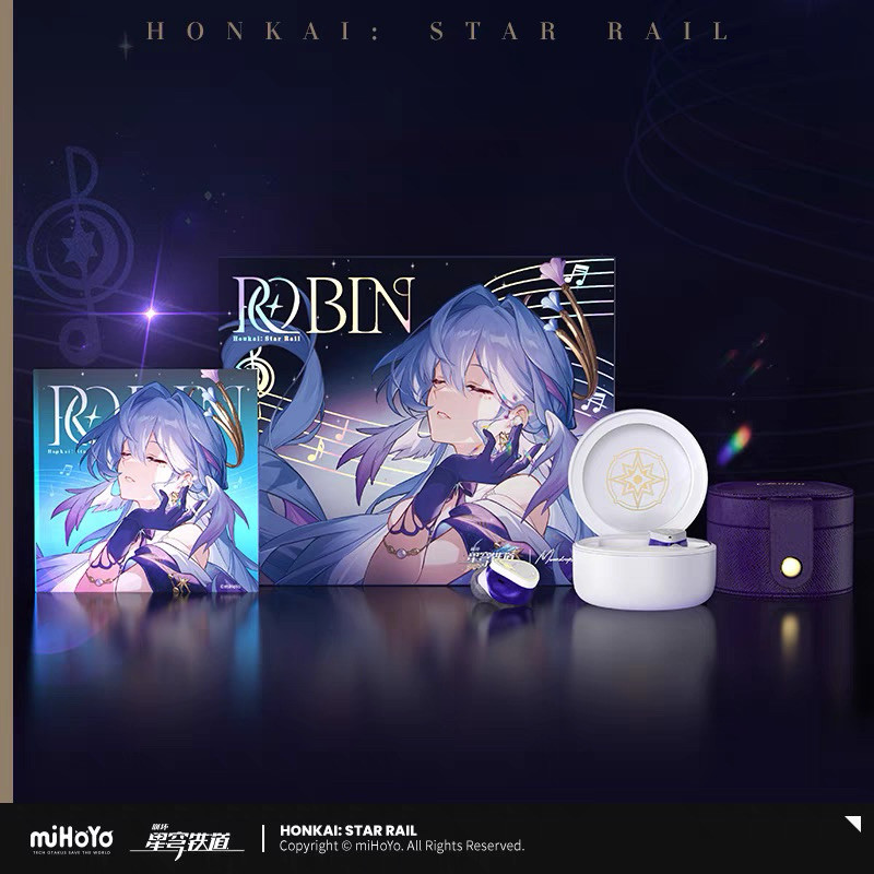 [ver.CN] Robin Earphone Mihoyo x Moondrop Wireless Headphone Earphone Honkai Star Rail หูฟัง โรบิน