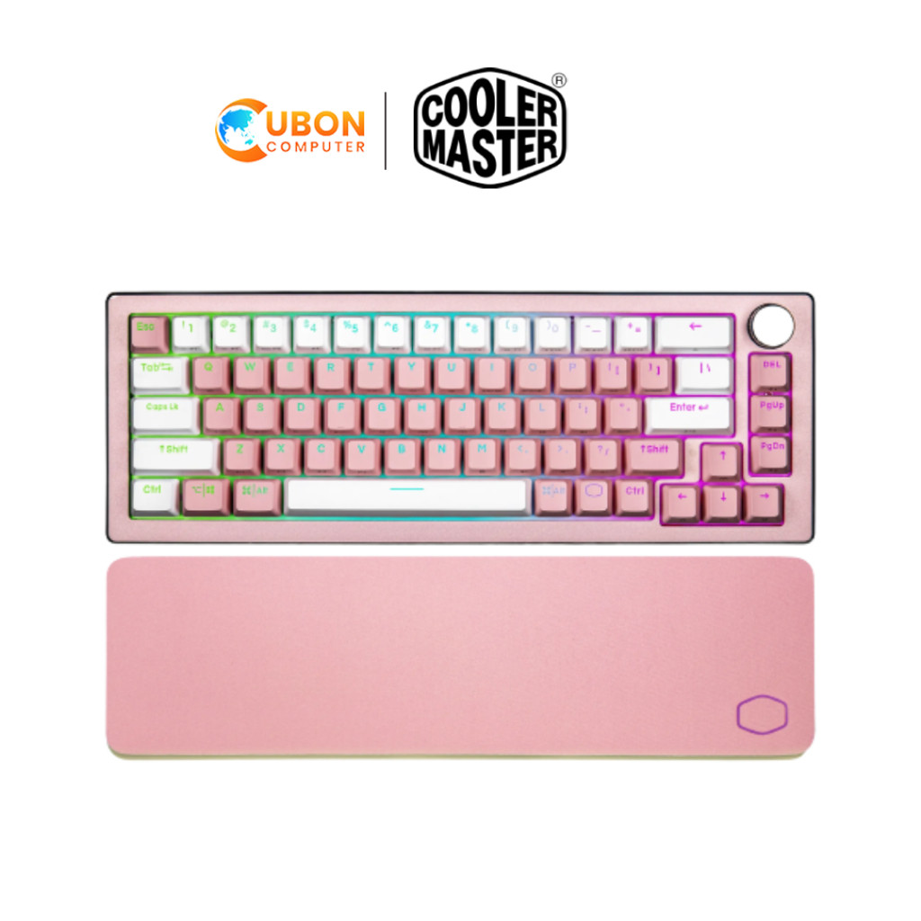 KEYBOARD คีย์บอร์ด COOLER MASTER CK721 SAKURA LIMITED EDITION BLUE/RED/BROWN SWITCH (US) ประกัน 2 ป