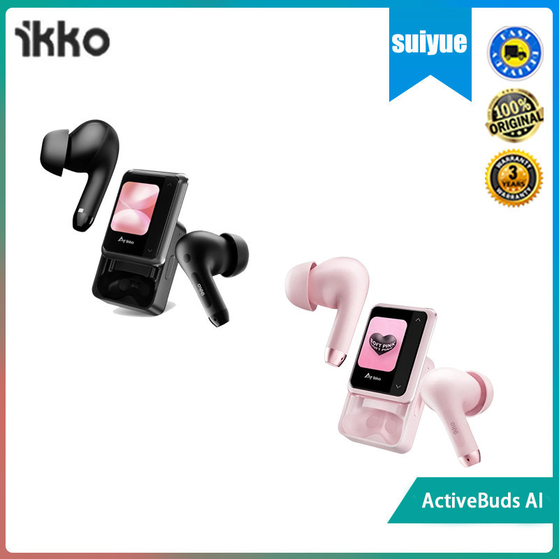 Ikko ActiveBuds AI หูฟังบลูทูธอัจฉริยะ GPT-4o การประชุมการแปล นาทีการบันทึกลดเสียงรบกวน