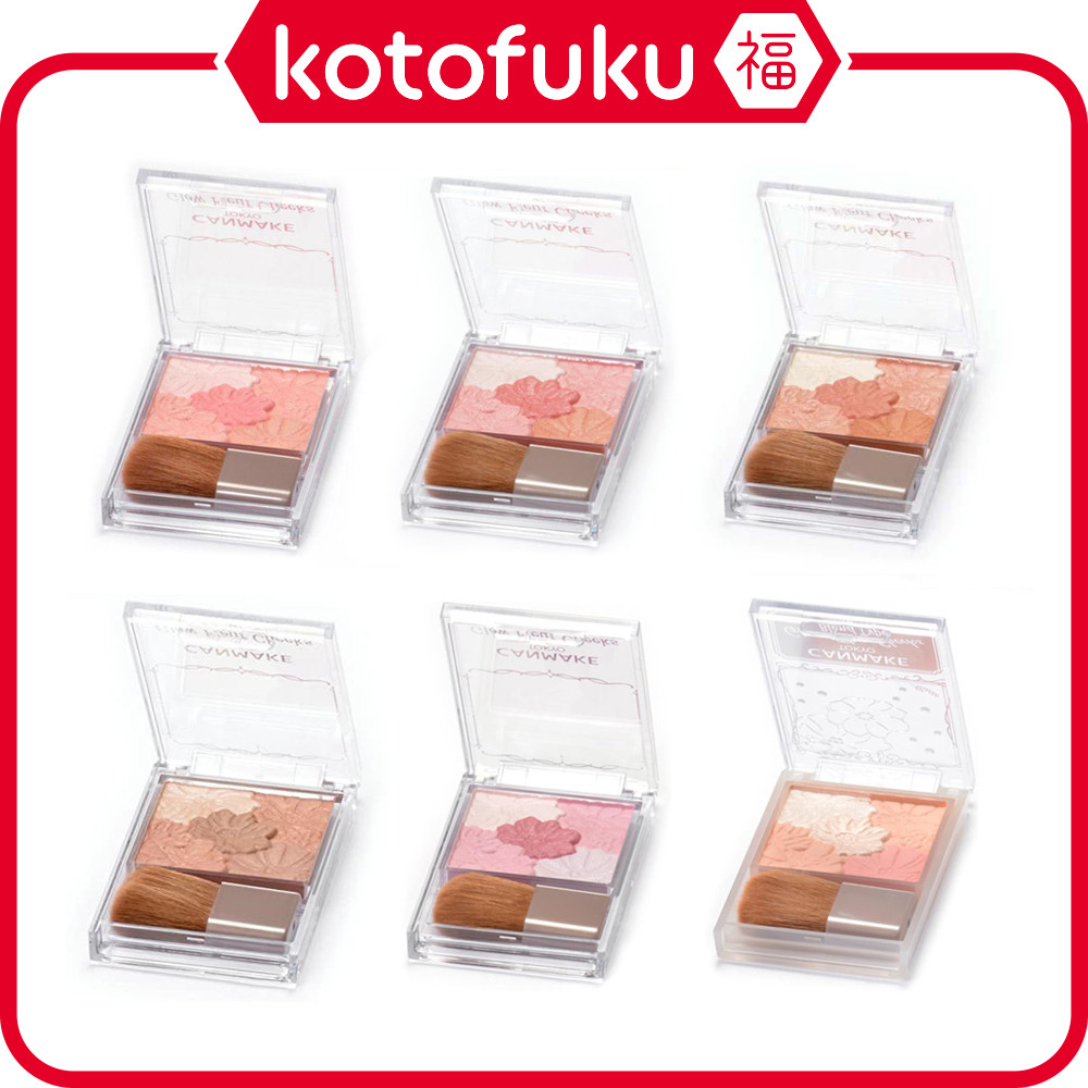 Ida Laboratories Canmake Glow Fleur Cheeks Blush Series JP
