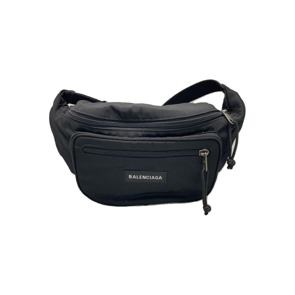 Balenciaga Waist Bag 482389 Black Direct from Japan Secondhand