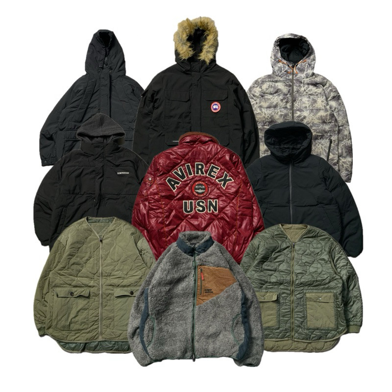เสื้อปักเป้า / GOOSE FUR / DOWN JACKET / SHERPA JACKET / PADED JACKET / POLAR OUTDOOR JACKET