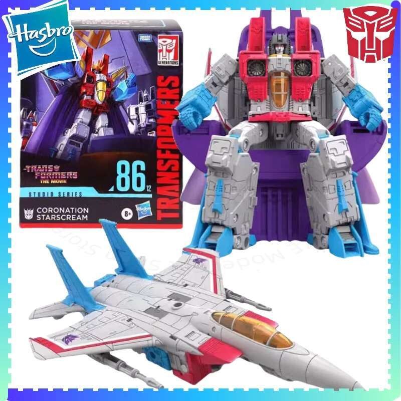 《New  》Hasbro Transformed  SS86 Crowned Starscream Iron Slag Silt Howl Leader Action Figure Robot Ge