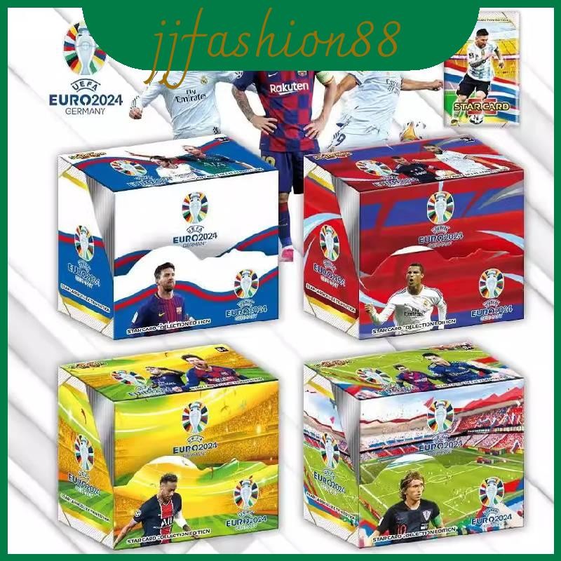 Star Premium Soccer Cards ถ้วยยุโรป Messi Ronaldo Neymar Card Collectible Pack