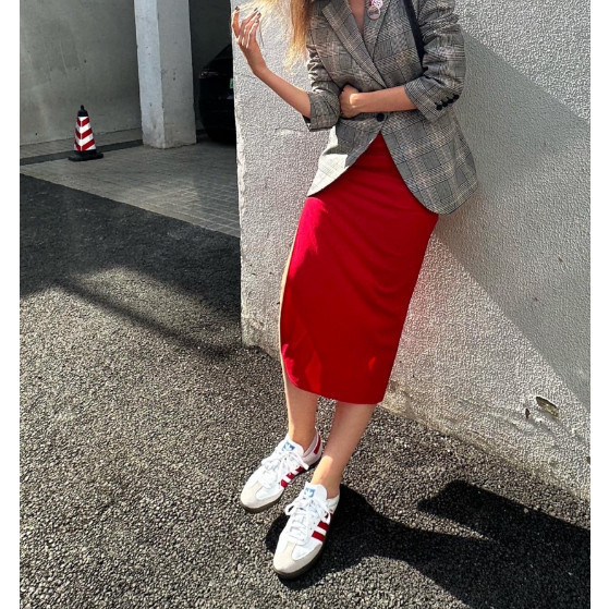 ,,ของแท้ 100 % adidas Samba 0G IG1025 สีแดง