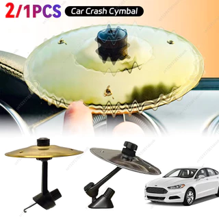 （🚚ท้องถิ่น🚚）2pcs รถ Hand-Shooting Cymbals รถ Air Vent Dashboard Crash Cymbal เฉพาะสําหรับ In-Car Entertainment รถระบายอากาศพอร์ต