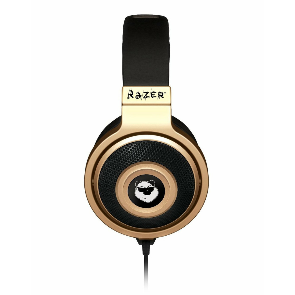 HEADSET (หูฟัง) RAZER KRAKEN HOOLIGAN GOLD E-PANDA EDITION