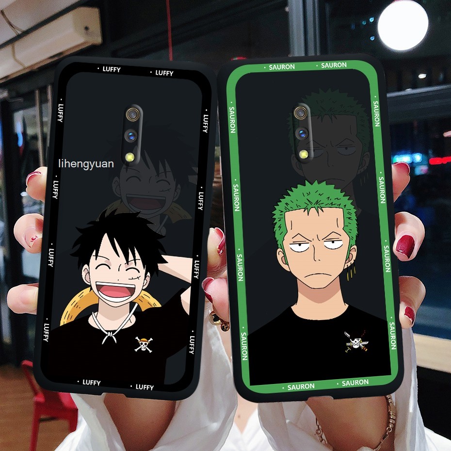 Topcase Realme X OPPO K3 การ์ตูน One Piece เคสโทรศัพท์ป้องกัน TPU ปกอ่อน
