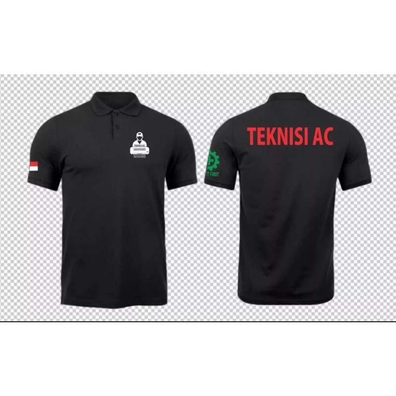 AC TECHNICIAN COLLAR SHIRT//AC TECHNICIAN POLO SHIRT