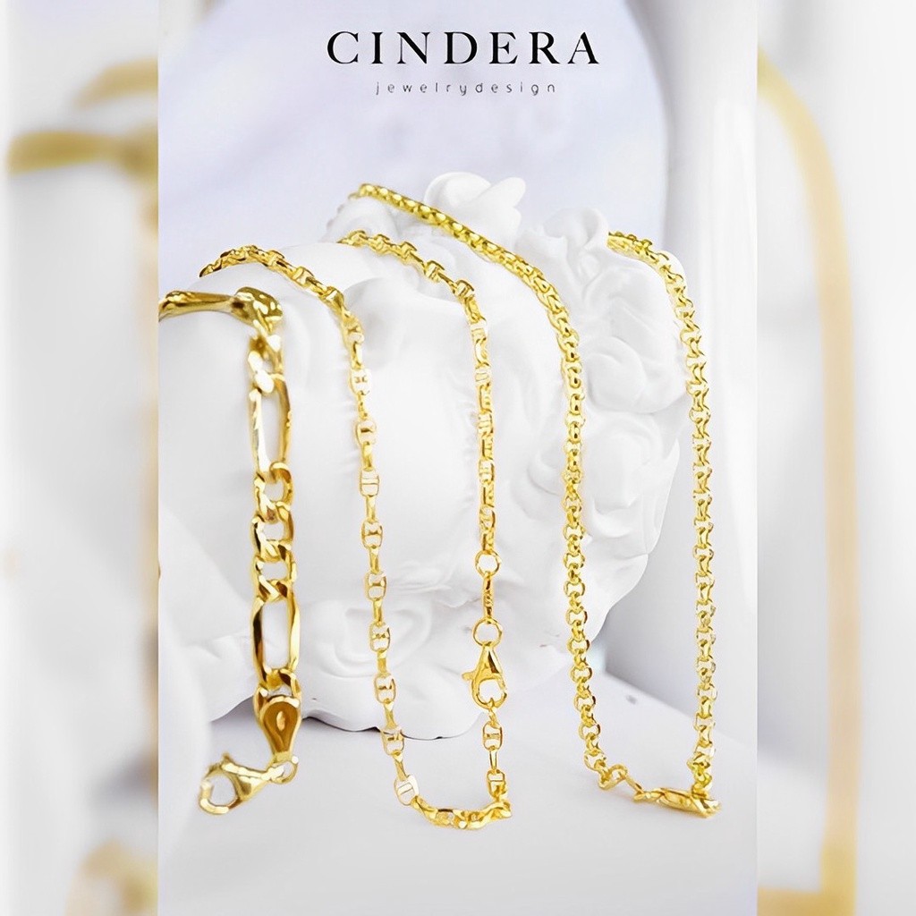 สร้อยคอทองคำแท้ 9K ITALY 375  นำเข้าจากประเทศ ITALY