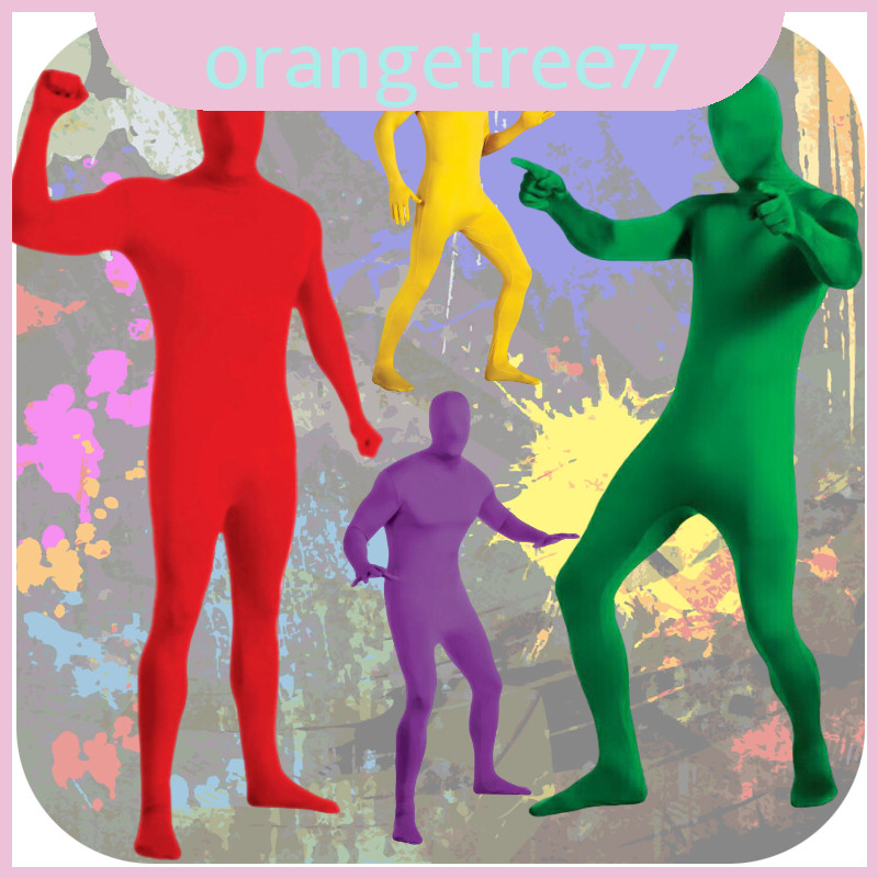 เสื้อผ้าที่มองไม่เห็นสําหรับฮาโลวีนสีดํานินจาประสิทธิภาพบอดี้สูทสําหรับ