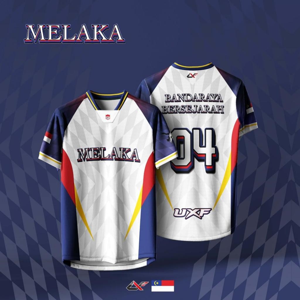 [พร้อมสต็อก] UXFACTORY MELAKA JERSEY SUBLIMATION