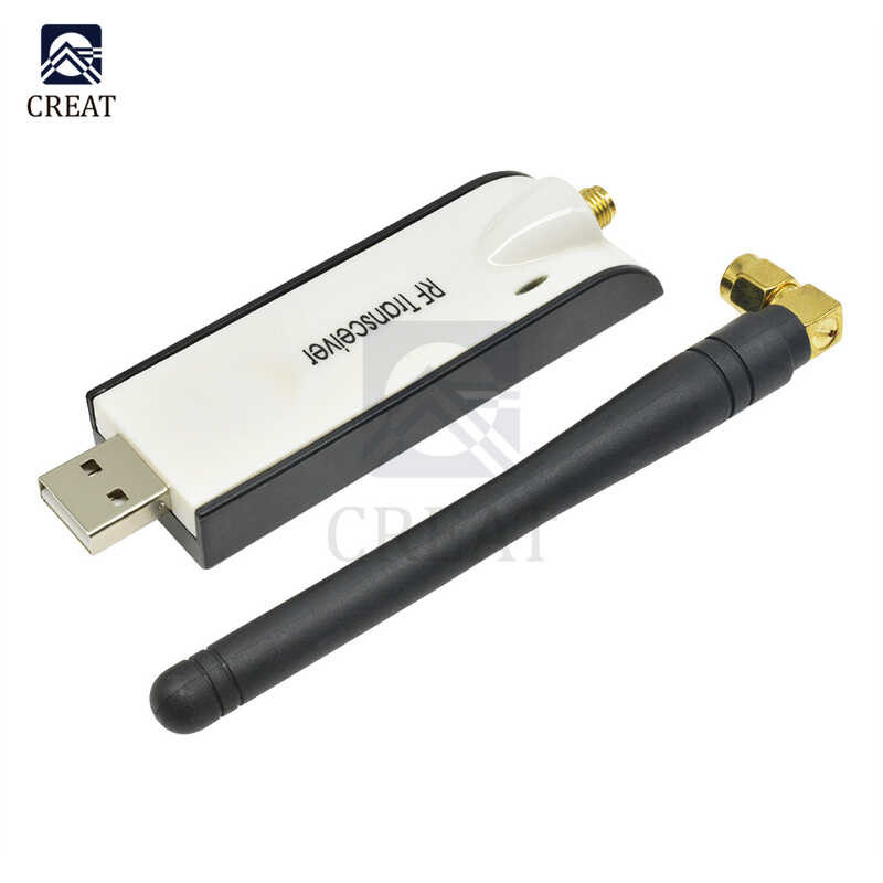 ❤ 433Mhz Cc1101 โมดูลรับส่งสัญญาณ RF แบบไร้สาย 10Mw USB UART Max232