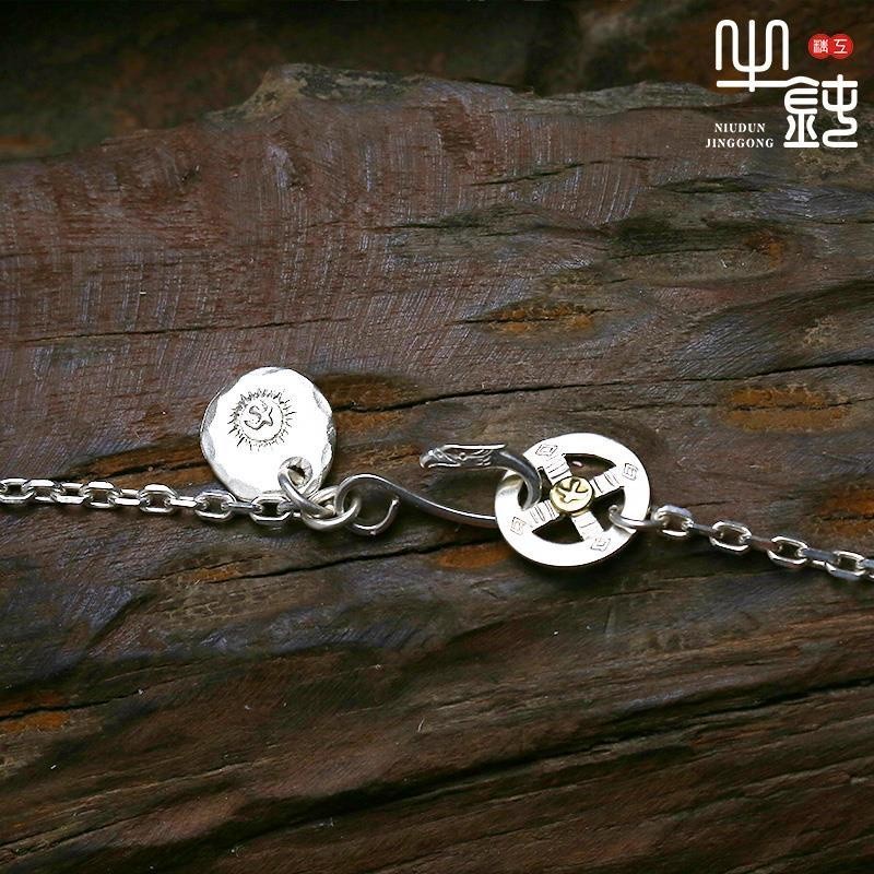 GOROSBull blunt Seiko Takahashi Goro goros ด้านบนทองดอกทานตะวันพัดสร้อยคอขนนกขนาดเล็กชุด goro s สลั