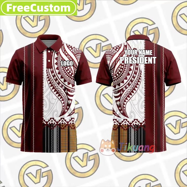 [ฟรี CUSTOME]2025 SSLG SUBLIMATION UNIFORM POLOshirt สําหรับผู้ชายผู้หญิงสวมเสื้อโปโลชายโลโก้ SUBLIM