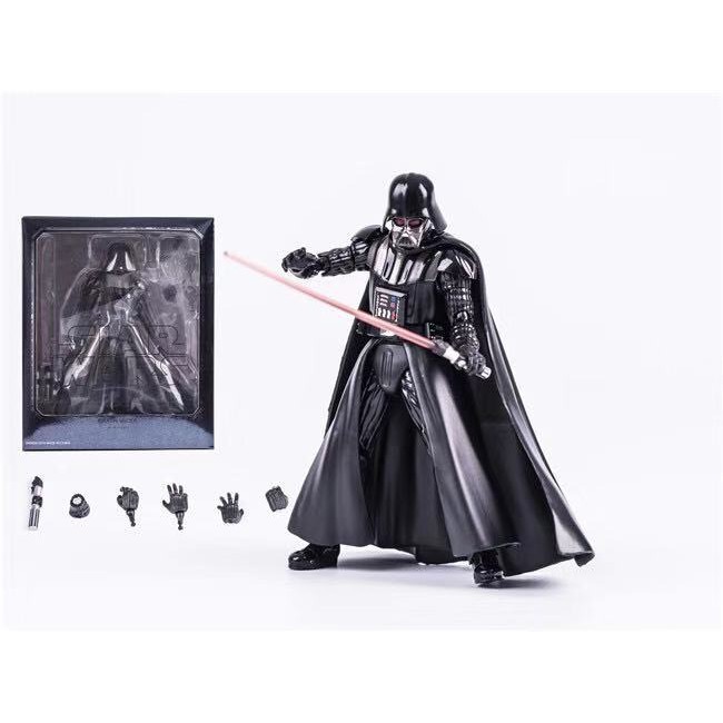 ในสต็อก SHF SHFiguarts Star Wars Darth Vader PVC Action Figure ของเล่นสะสม