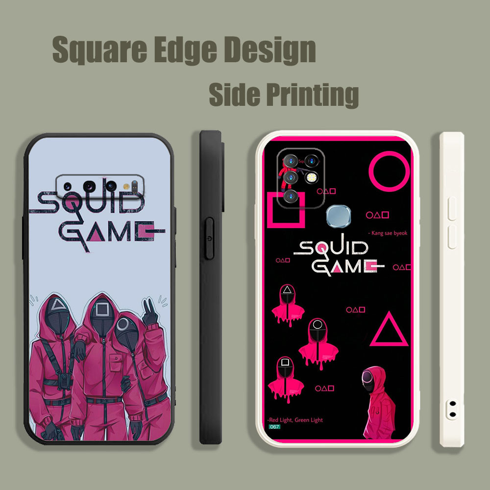 ปลอกสําหรับ OPPO A5 A9 A53 A32 A7X Reno 6 5 Z 2020 5G เกมปลาหมึกฤดูกาล 2 roblox OHP08 เคสโทรศัพท์ขอบ