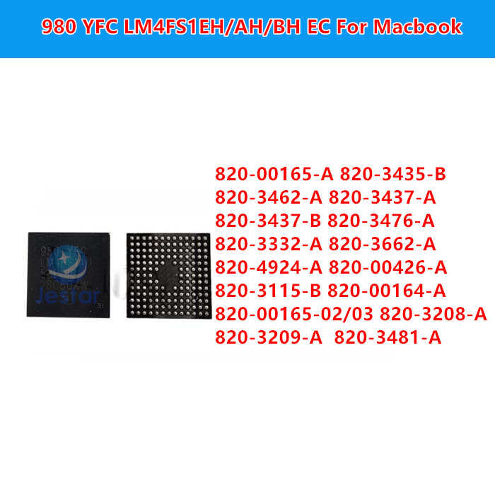 ❤ 980 YFC Lm4fs1eh AH / BH ชิป EC สำหรับ A1425 หนังสือ SMC 820-3462-A 820-0016