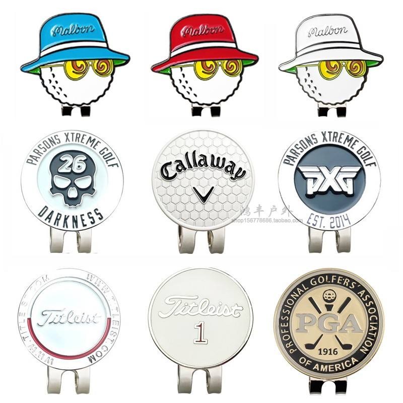 คลิปหนีบหมวกกอล์ฟ Golf Mark PXG BMW Benz Green Ball Mark พร้อม Magnetic Flash Sale ราคา