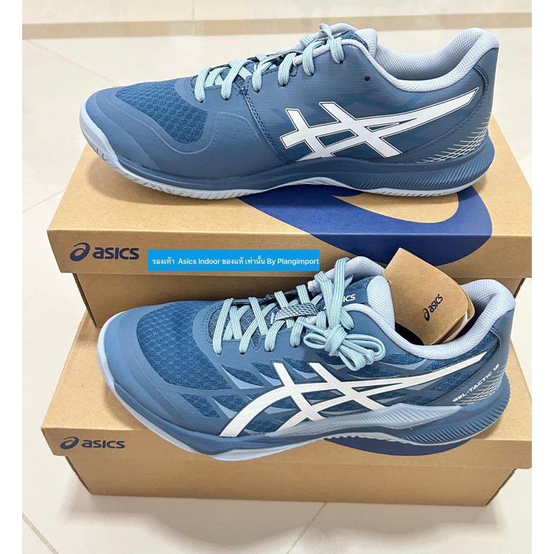 2024 Asics Gel Tactic 12 WIDE รองเท้าแบดมินตันสำหรับคนหน้าเท้ากว้าง