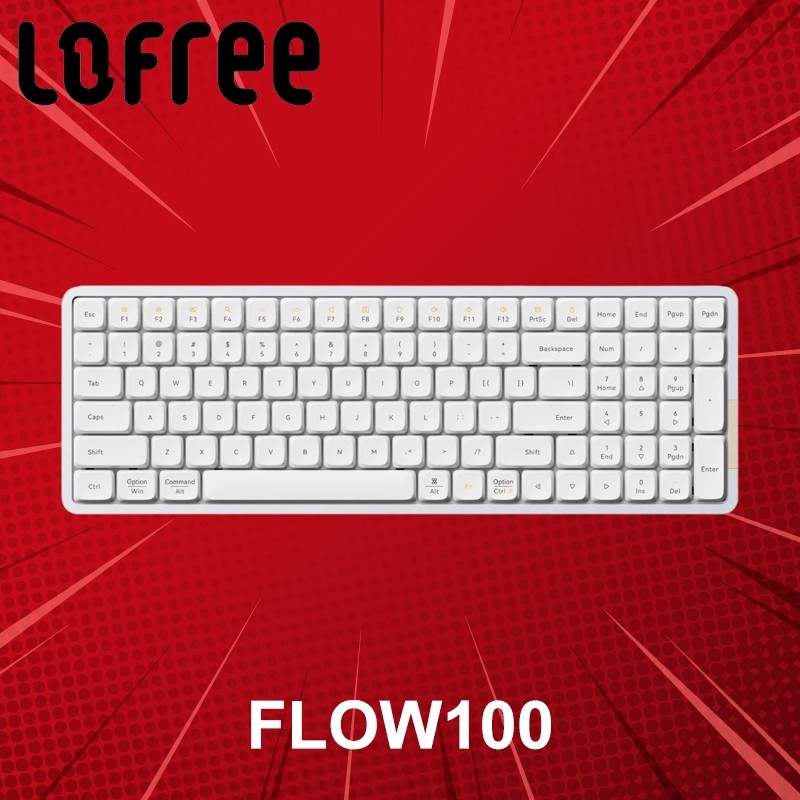 คีย์บอร์ด LOFREE Flow100 (ภาษาอังกฤษ) ประกันศูนย์ 3 เดือน