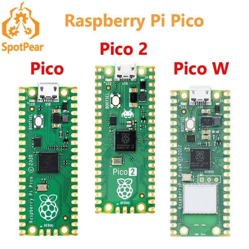 Raspberry Pi Pico / Pico-2 / Pico-W Option Microcontroller Board Pico 2 RP2350 / Pico W RP2040