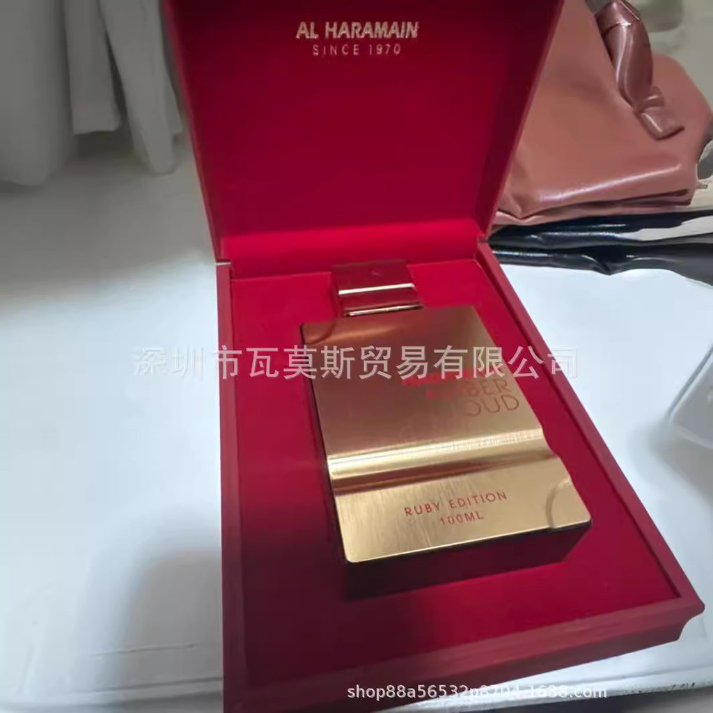 Hot Al Haramain Amber Oud Ruby Edition น้ำหอมชายและหญิงชาวอาหรับ