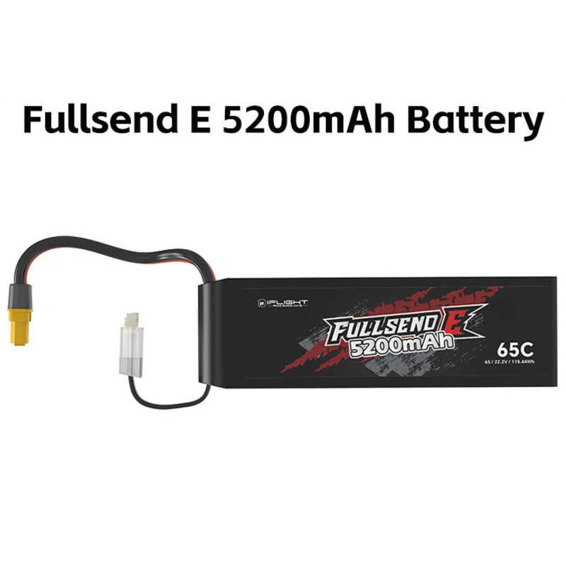 ▥ Iflight Fullsend E 5200Mah 65C 6S Lipo แบตเตอรี่ Xt60 สําหรับ FPV  Part ▥