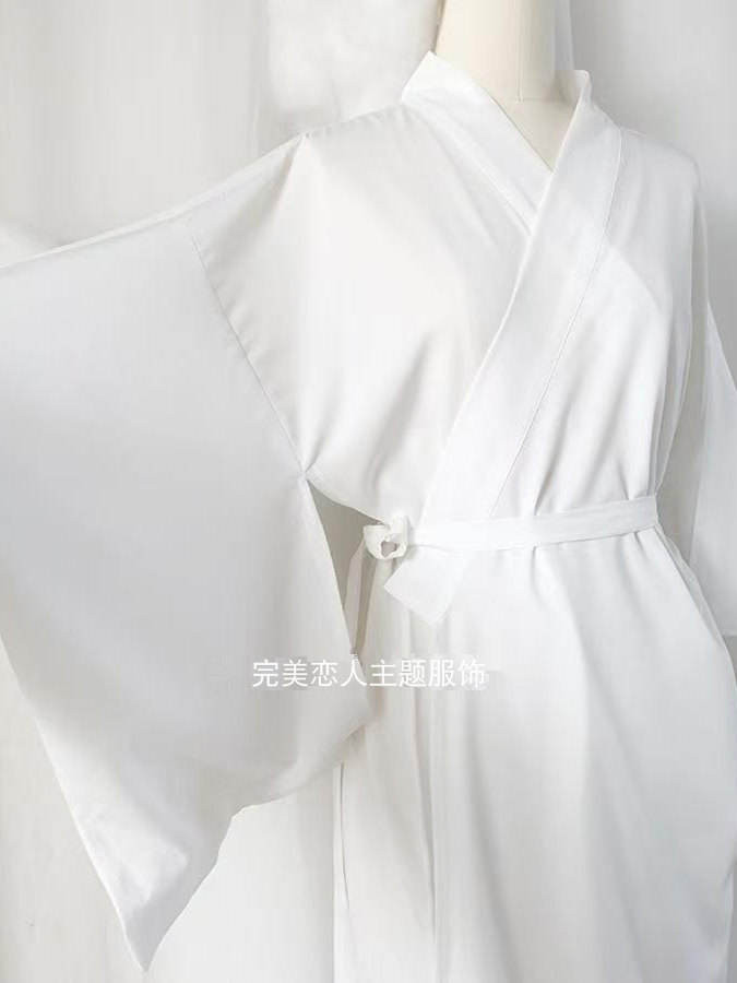 Kinamon Lining, Feather-ทอกํามะหยี่ Bottoming Velvet ญี่ปุ่น Yukata สีขาวญี่ปุ่น Cos Futon Shiki