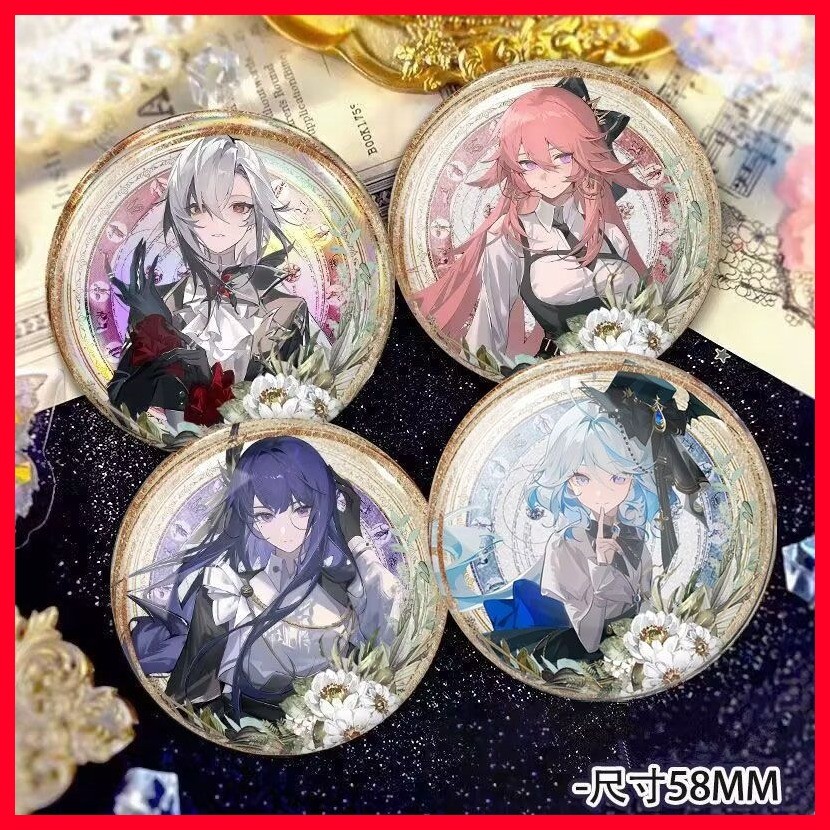 [MC] Badge Furina Raiden Shogun Dress Series Bar Furina Raiden Shogun Archina Raiden Shogun ทั่วไป R
