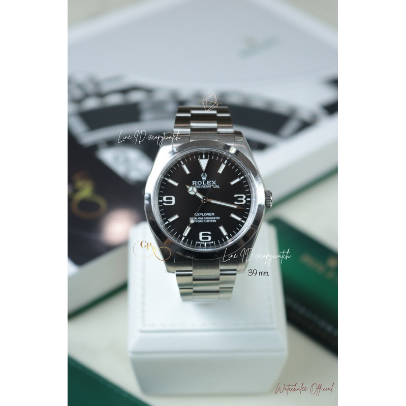 Rolex Explorer 36 mm. Steel Automatic swiss movement