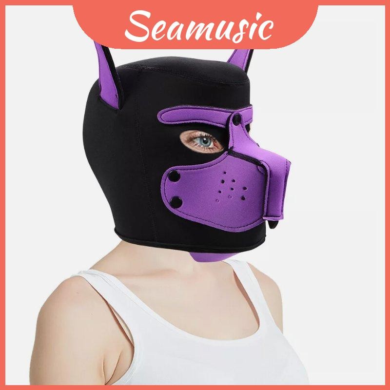 ผู้ใหญ่ Captivating Fetish สุนัขหัวหน้ากากสําหรับ Immersive บทบาทเล่นประสบการณ์ที่มีอยู่ในหลายตัวเลือกสี