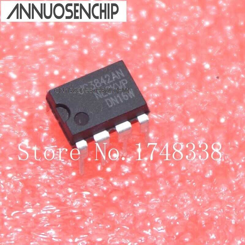 ❤ 100Pcs ใหม่และเป็นต้นฉบับ IC Uc3842bn Uc3843an Uc3844an Dip-8 ใหม่ Uc3