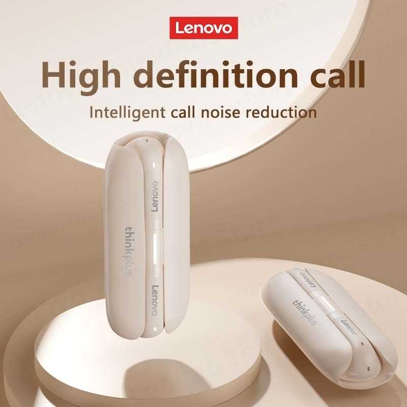 ❤ Lenovo หูฟังไร้สายหูฟังบลูทูธ Tw60พร้อมไมค์คู่ลดเสีย