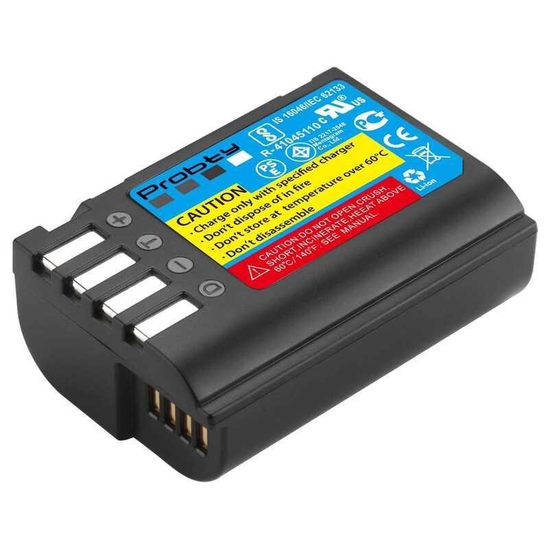 ❃ Dmw-Blk22  DMW Blk22 แบตเตอรี่ 2200Mah + LED Dual Charger สําหรับ LUMIX Dc-S5 IIX S5       + ❃