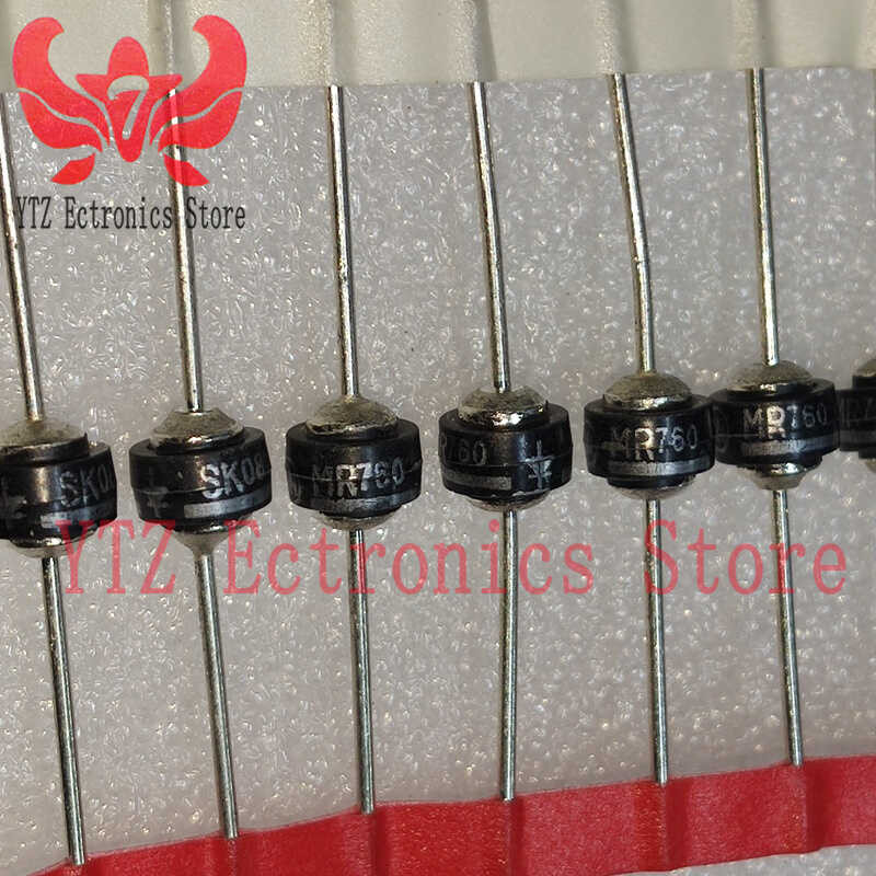 ❤ 10 ชิ้น / ล็อต Mr750 Mr751 Mr752 Mr754 Mr756 Mr758 Mr760 6A In-E ไดโอดความ