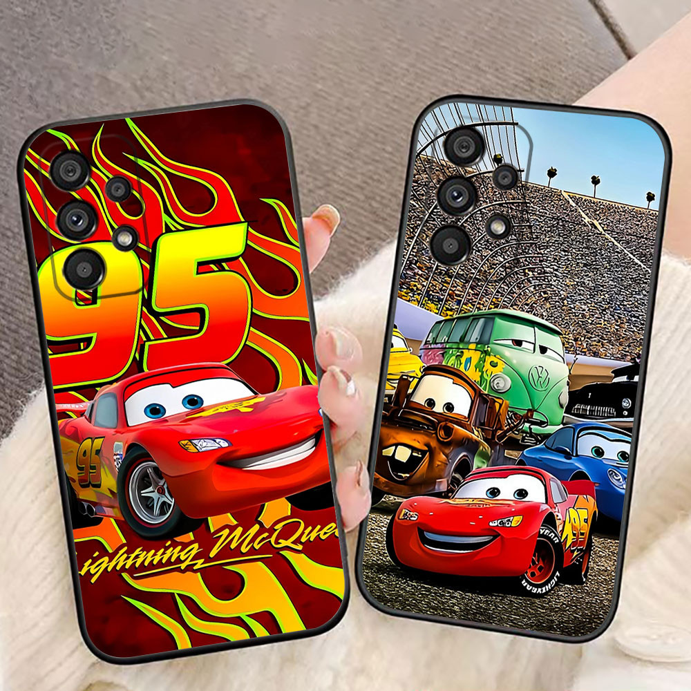 SAMSUNG Disney Cars Lightning McQueen Coverเคสโทรศัพท์สําหรับSamsung Galaxy A12 A13 A14 A15 A16 A20S