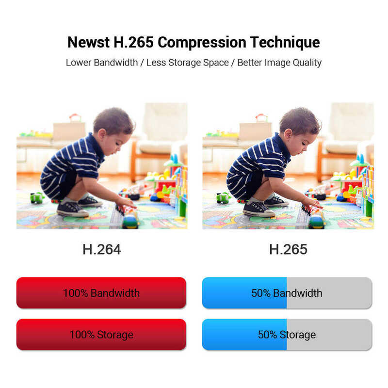 ❤ Hamrol 8Mp 4K IP Camera Poe 5Mp 4Mp Face Detection CCTV Security Cameras H.265 Outdoor Water