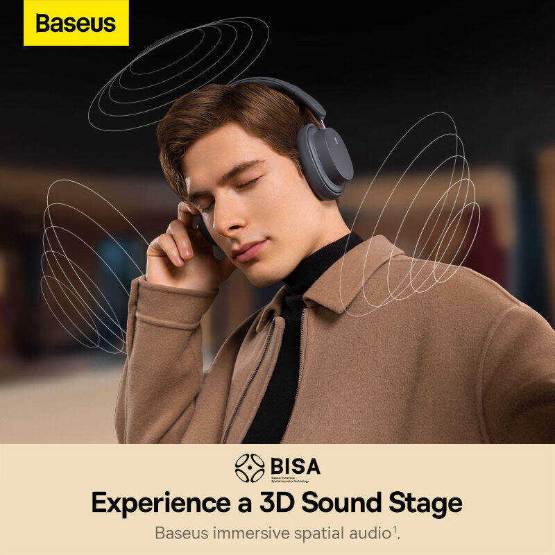 ❤ Baseus Bowie D05ไร้สายผ่านหูฟังบลูทูธ5.3หูฟังแบบมีสายพร