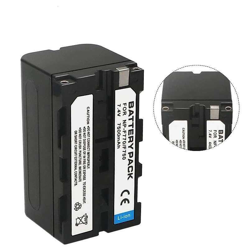 ❃ Np-F750 Npf750 F750 F730 F770 7500 Mah แบตเตอรี่สําหรับ Sony NP F960 F970 Np-F770 F550 Ccd-Tr ❃