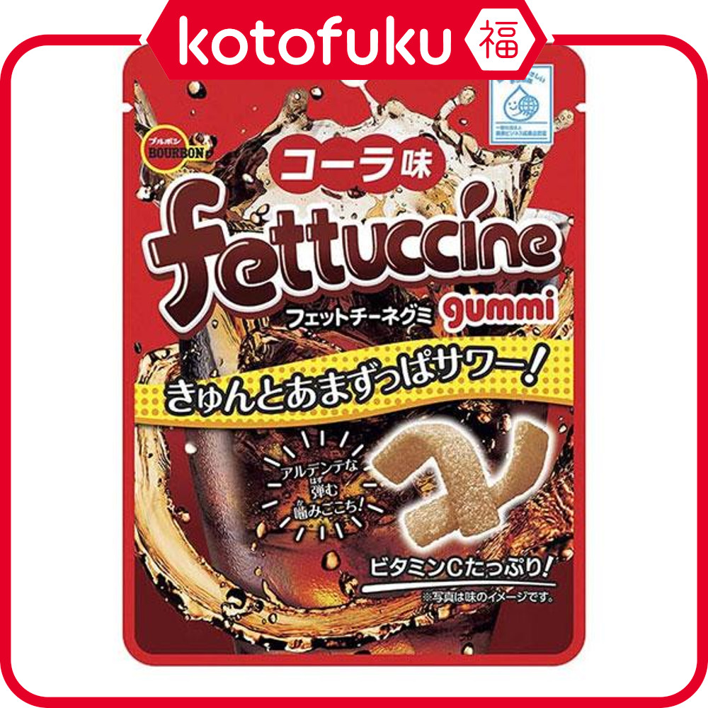 Japan Bourbon Fettuccine Gummi Cola Flavor 50g
