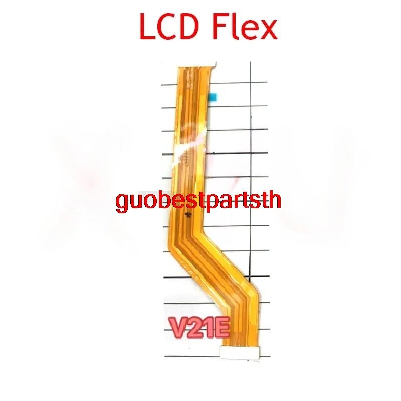 Guo- เมนบอร์ด Flex สําหรับ VIVO Y17T / V21E 5G บอร์ดหลักตัวเชื่อมต่อเมนบอร์ด LCD Flex Cable