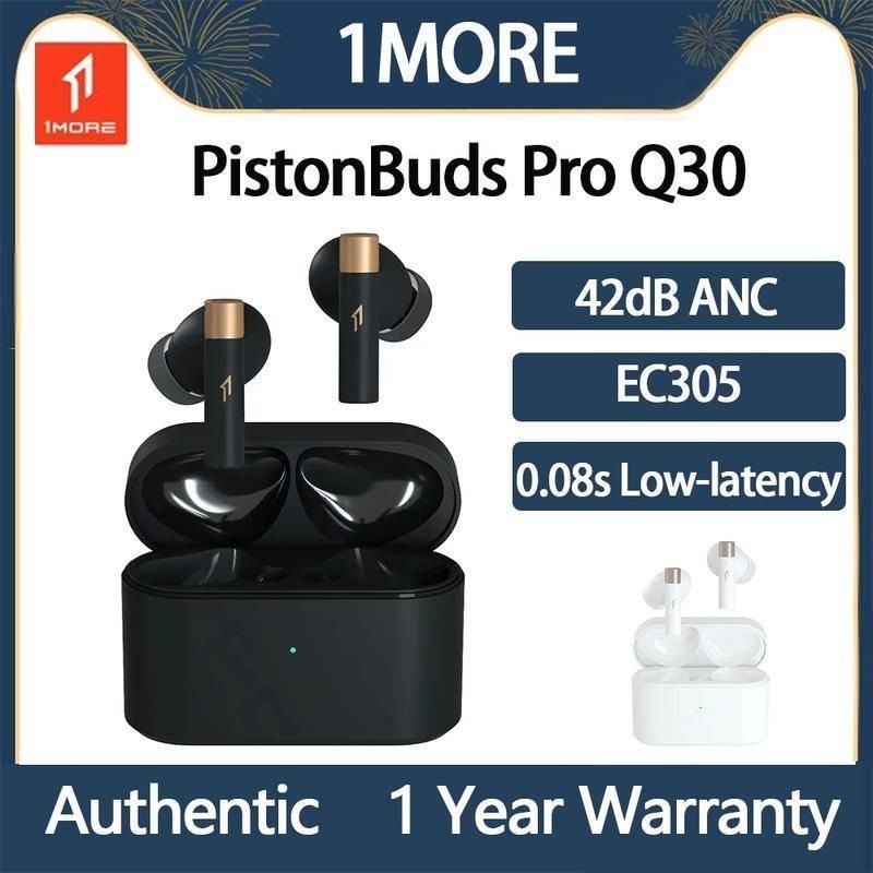 สินค้าใหม่ 1More PistonBudsPRO Q30 EC305 ANC หูฟังไร้สาย Bluetooth5.3 Bass Boost TWS EC305 หูฟัง 30