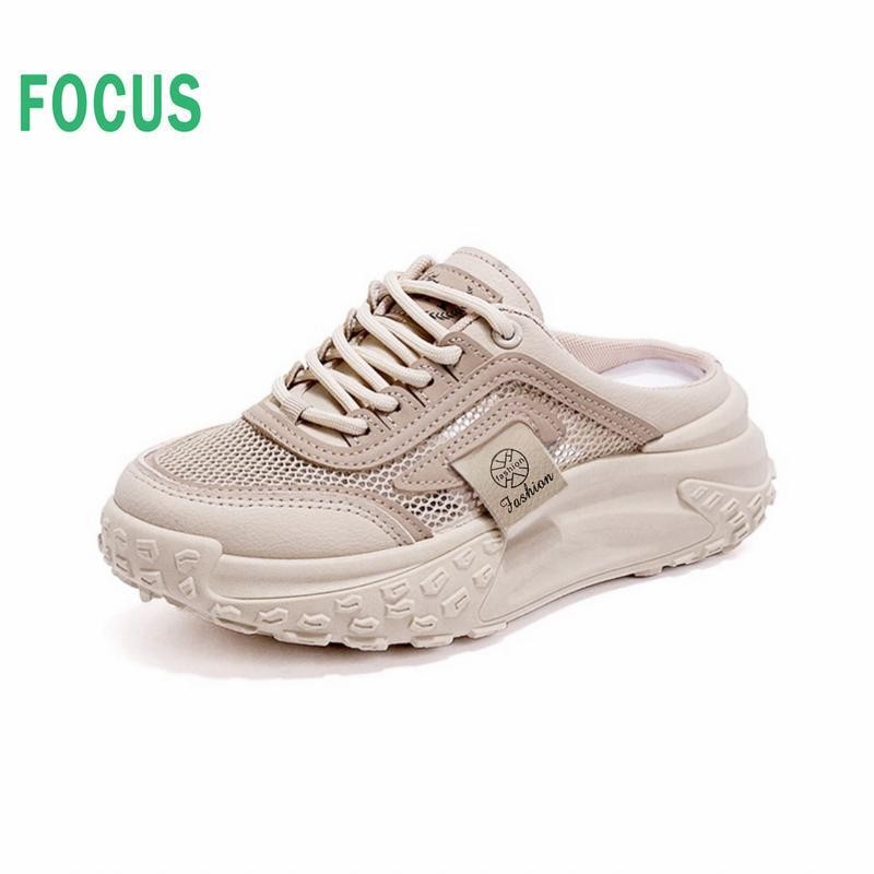 รองเท้าผ้าใบผู้หญิง Focus Mall พร้อมส่งจากไทย รองเท้าพื้นนิ่ม เปิดส