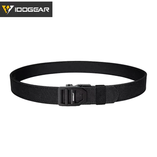 IDOGEAR 1.5 "ยุทธศาสตร์หัวเข็มขัดโลหะปรับได้เข็มขัดไนล่อนที่แข็งแกร่ง IPSC เข็มขัดหนัก 3434