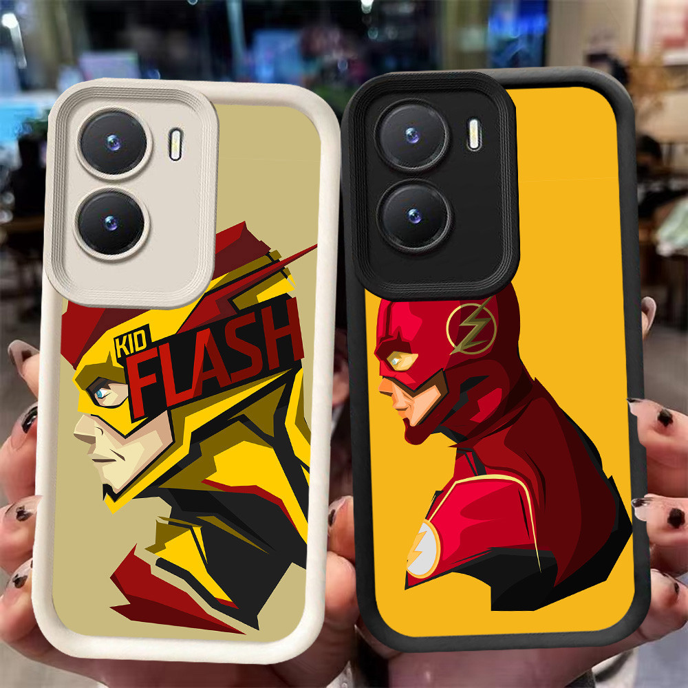 XI31 ปลอกแฟลชสําหรับ VIVO Y33e IQOO Z9X 13 Z9 Y75 Y83 Y01 Z10 Y73 V17 5G สีดําสีขาว