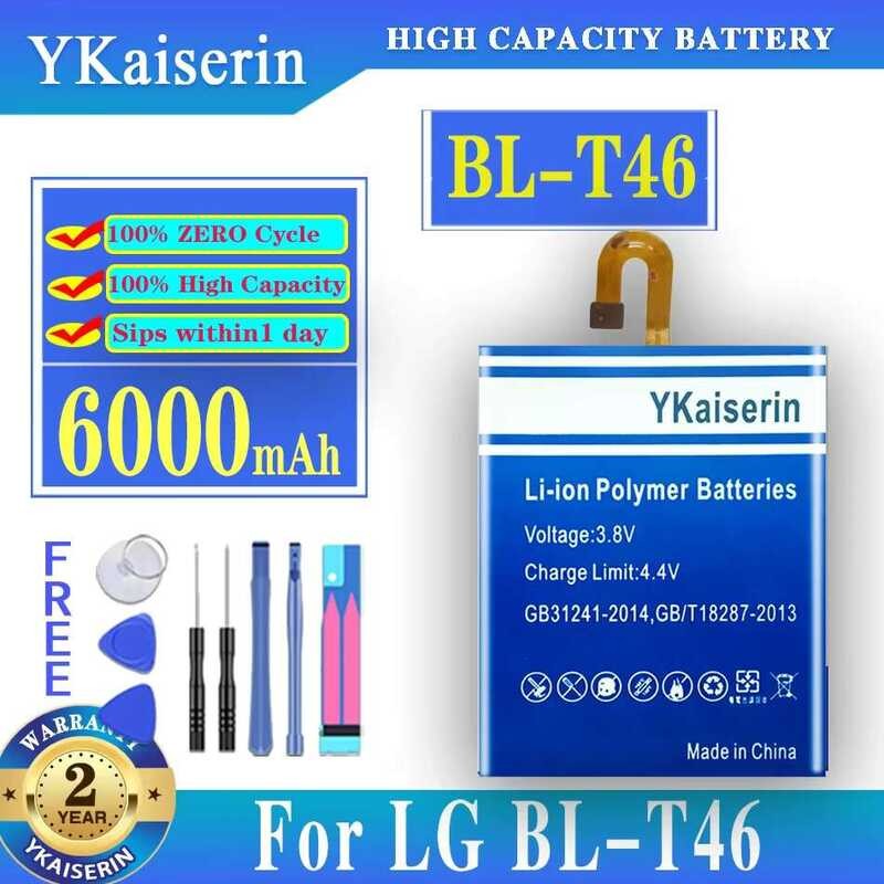 New 6000mAh BL-T46 Battery for LG V60 ThinQ LMV600VM V600VM V600QM5 Phone Batteria Batterij + Tracki