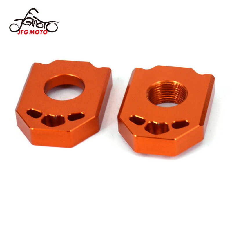 ▣ Motorcycle Axle Block For KTM Sx250 Sx-F250 Sx-F350 Sx-F450 Xc-F250 HUAQVARNA Tc125